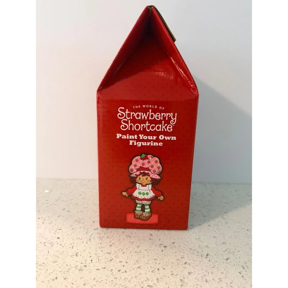 Strawberry Shortcake Paint Your Own Figurine Kit DIY Craft Set New